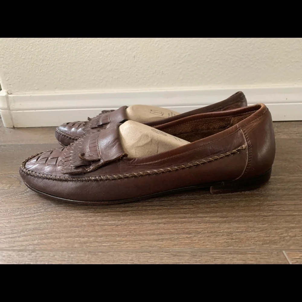 Brown Leather Loafers